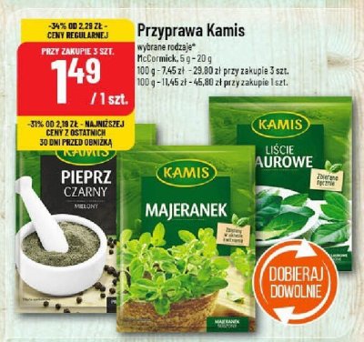 Przyprawa Kamis promocja w POLOmarket