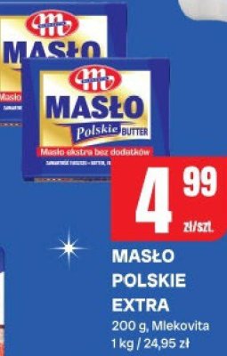 Masło polskie extra promocja w Chorten