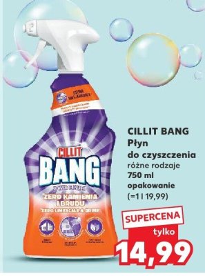 Płyn do czyszczenia CILLIT BANG różne rodzaje promocja w Kaufland