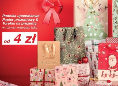 Pudełka upominkowe różne wzory promocja w KiK