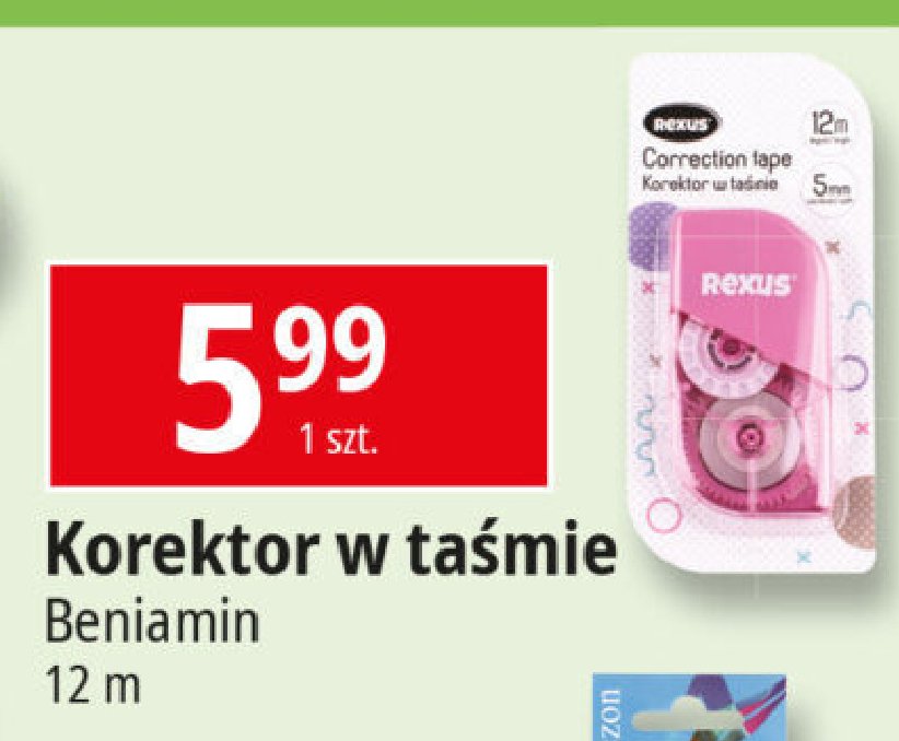 Korektor Rexus promocja