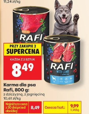 Karma dla psa, 800 g promocja w Biedronka