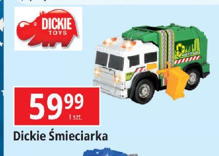 Śmieciarka Dickie toys promocja w Leclerc