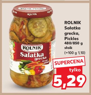 Sałatka grecka Rolnik promocja