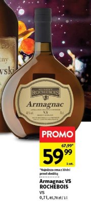 Armagnac VS ROCHEBOIS promocja w Intermarche