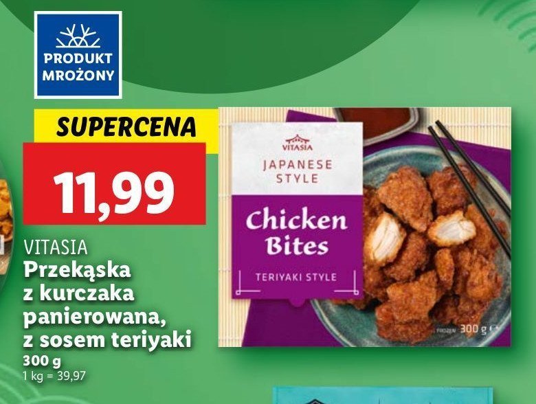 Kawałki kurczaka teriyaki Vitasia promocja