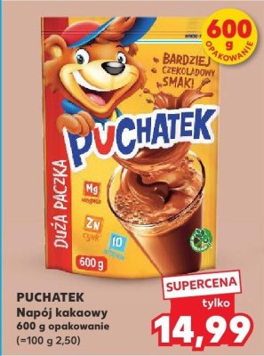 Napój kakaowy 600 g Puchatek promocja w Kaufland