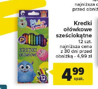 Kredki o艂owkowe sze艣ciok膮tne promocja