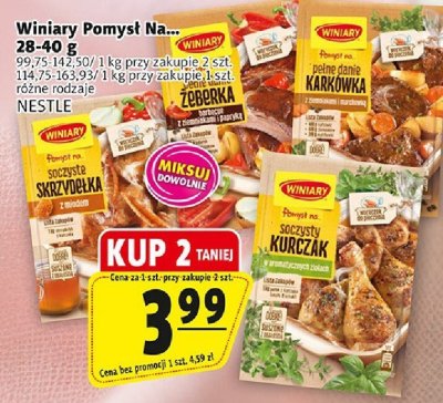 Winiary Winiary Pomysł Na... 28-40 g NESTLE promocja w Prim Market
