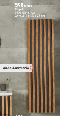 Słupek łazienkowy Line promocja w Castorama