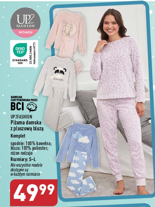 Piżama damska pluszowa s-l Up2fashion promocja