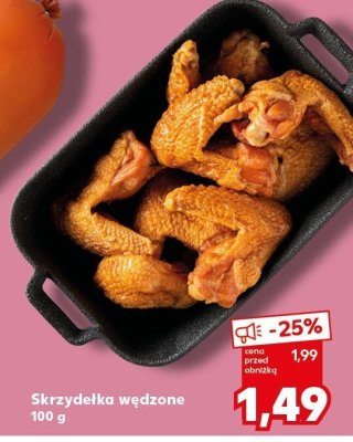 Skrzydełka wędzone promocja w Kaufland