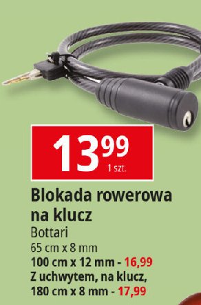 Blokada rowerowa na kluczyk Bottari promocja