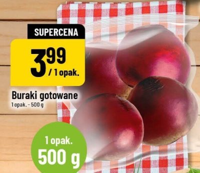 Buraki gotowane promocja w POLOmarket