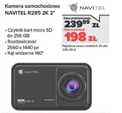 Kamera samochodowa R285 2K 2" promocja w NEONET