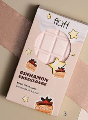 Musująca czekolada do kąpieli Cinnamon Cheescake Fluff promocja w Rossmann