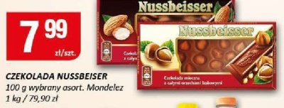 Czekolada NUSSBEISER promocja w Chorten