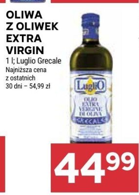 Oliwa z oliwek extra Luglio Grecale promocja w Stokrotka
