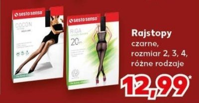Rajstopy czarne rozmiar 2, 3, 4 promocja w Kaufland