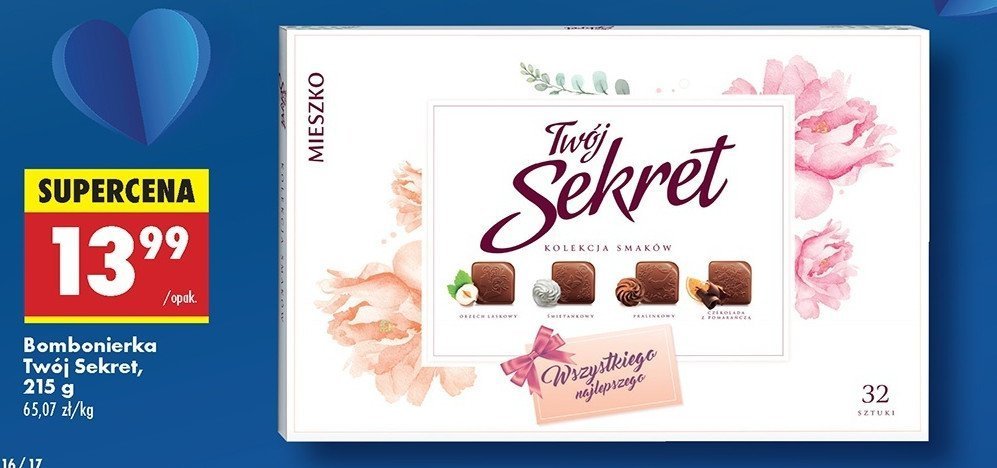 Bombonierka Mieszko twój sekret promocja