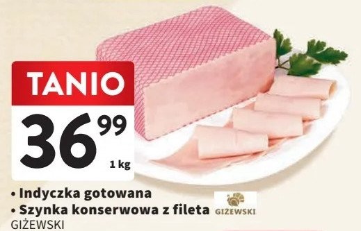 Szynka konserwowa z indyka Gi偶ewski promocja