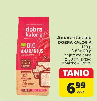 Amarantus ekspandowany Dobra kaloria promocja