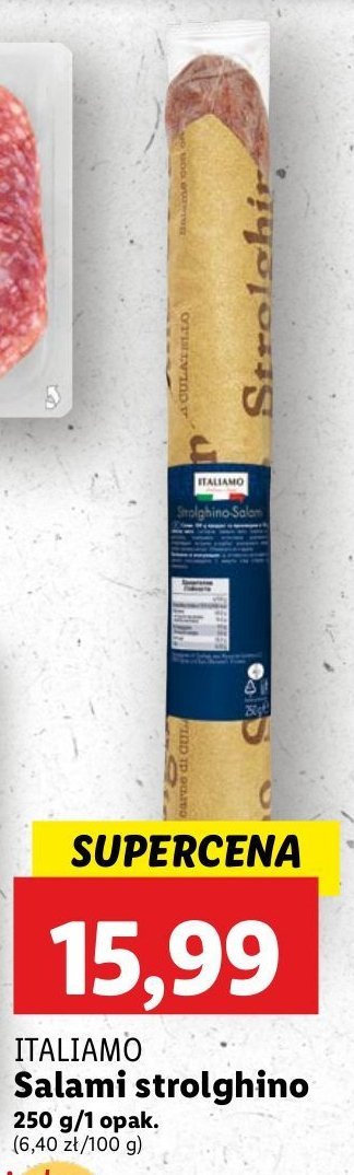 Salami strolghino Italiamo promocja