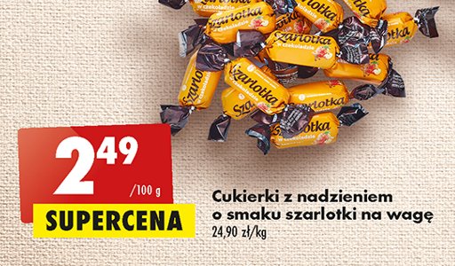 Cukierki szarlotka promocja