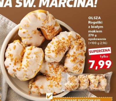 Rogaliki z białym makiem, 270 g promocja w Kaufland