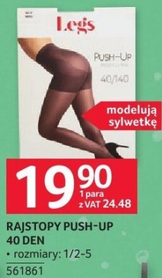 Rajstopy Push-Up 40 Den promocja w Selgros