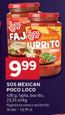 Sos MEXICAN POCO LOCO promocja w Stokrotka