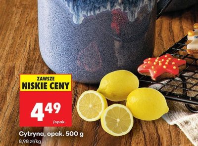 Cytryna opak. 500 g promocja w Biedronka