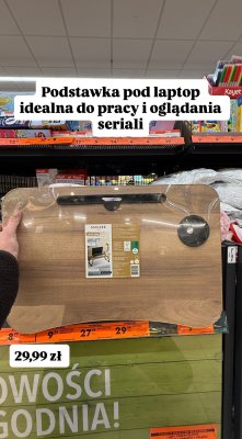 Podstawka pod laptop promocja w Biedronka