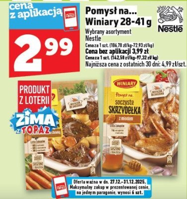Pomysł na Winiary 28-41 g promocja w TOPAZ