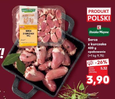 Serca z kurczaka promocja w Kaufland
