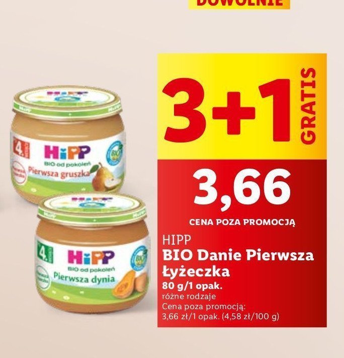 Pierwsza dynia Hipp bio promocja