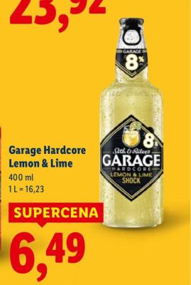 Garage Hardcore Lemon & Lime promocja w Lidl