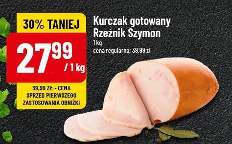 Kurczak gotowany Rzeźnik szymon poleca promocja