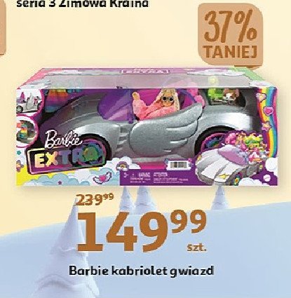 Lalka barbie + kabriolet Mattel promocja