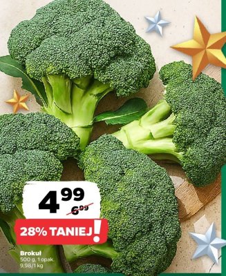 Brokuł 500 g promocja w Netto