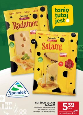 Ser żółty Radamer promocja w Stokrotka