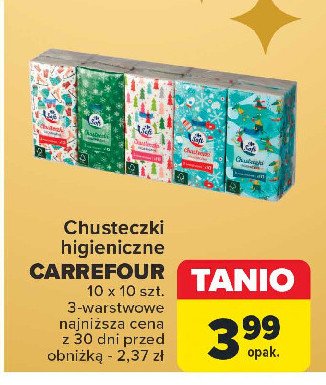 Chusteczki higieniczne Carrefour promocja w Carrefour Market