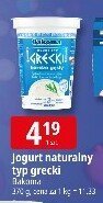 Jogurt naturalny typ grecki Danone 400g promocja w Leclerc