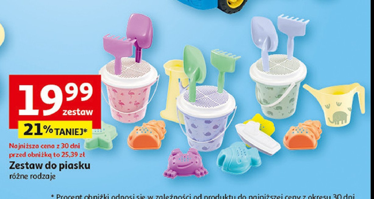 Zestaw do piasku promocja