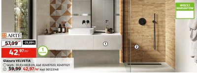 Glazura VELVETIA promocja w Leroy Merlin