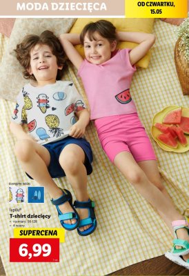 T-shirt dziecięcy 98-128 Lupilu promocja