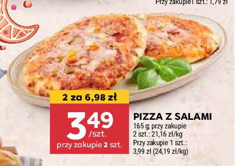 Pizza z salami pepperoni promocja