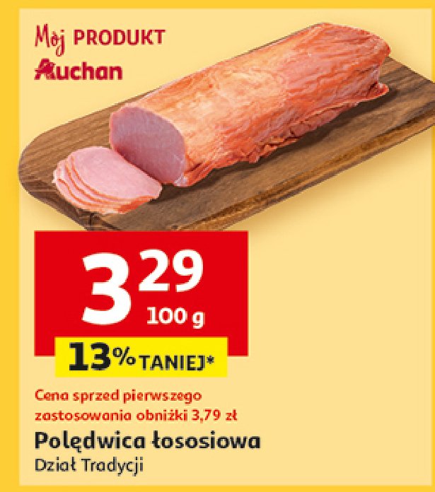 Polędwica łososiowa Auchan promocja