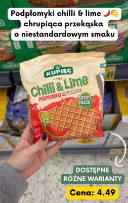 Podpłomyki chilli & lime promocja w Kaufland
