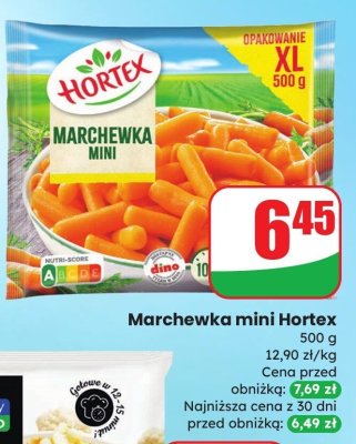 Marchewka mini Hortex promocja w Dino